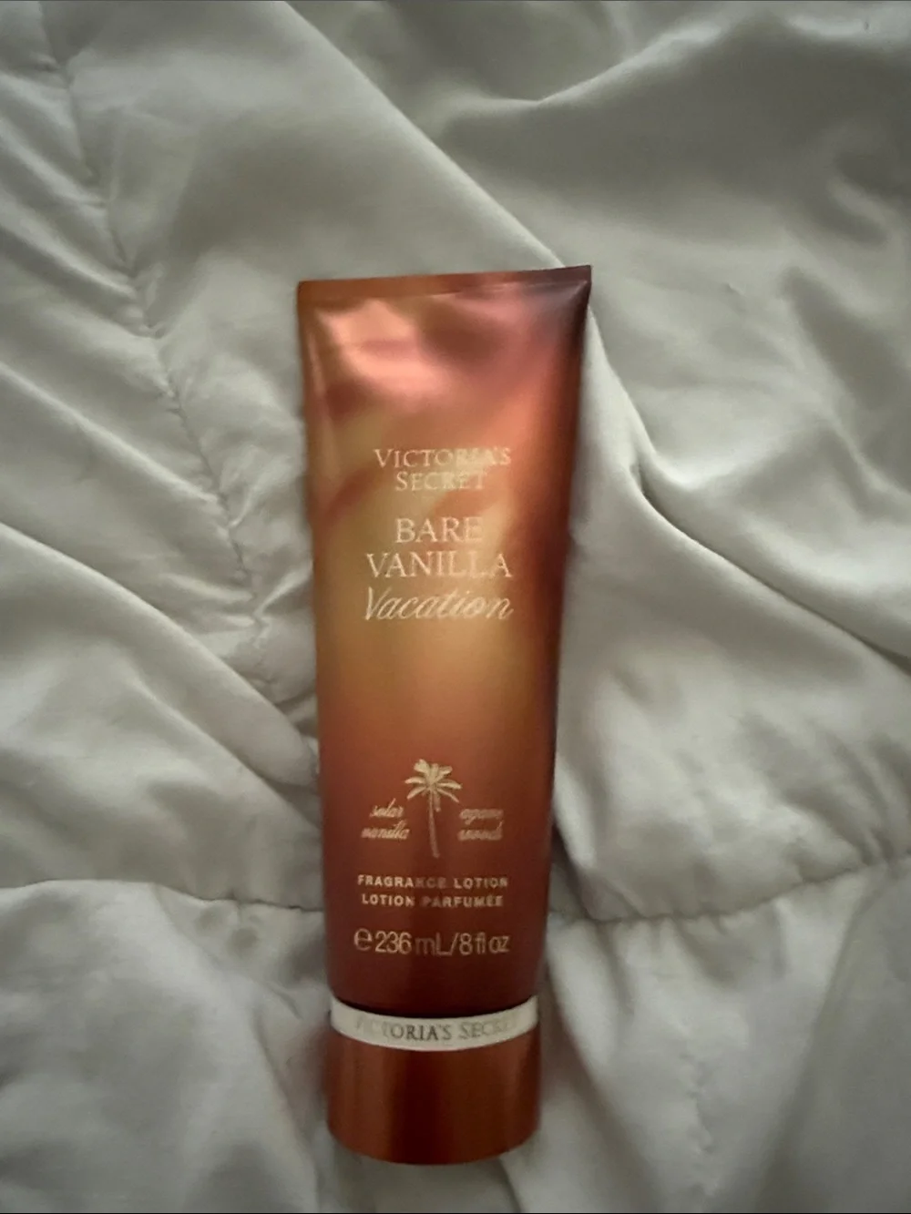 Victoria's Secret Bare Vanilla Vacation Fragrance Lotion